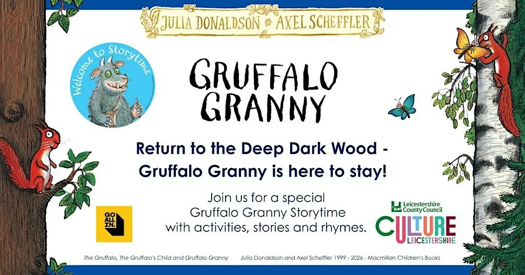 Gruffalo Granny Storytime Event - Hinckley Library at Hinckley Library