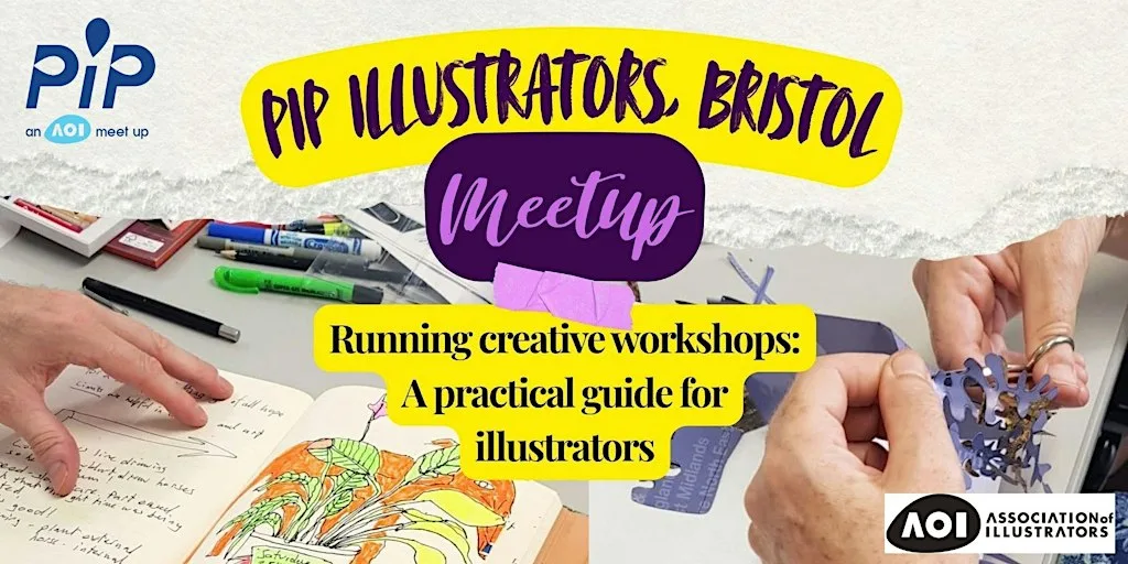 Running creative workshops: a practical guide for illustrators at Kit Form