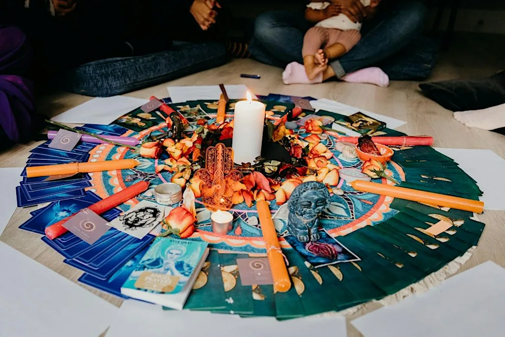 Lunar circle at Ziba Wellness House