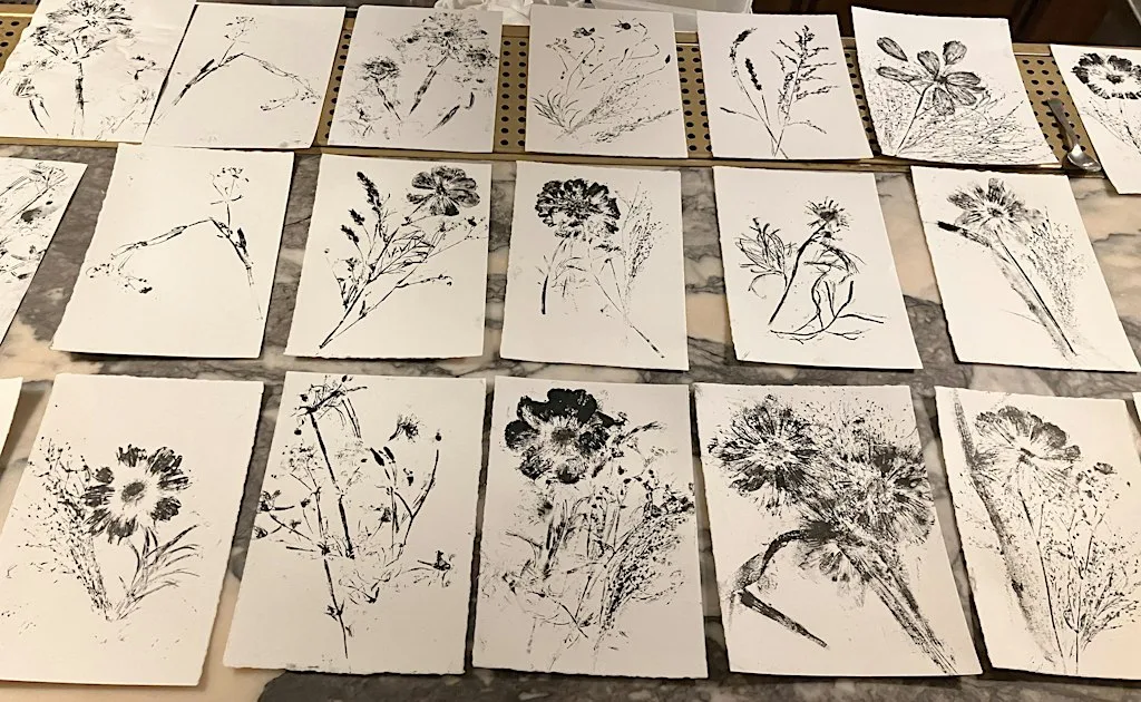 Botanical Printmaking with artist Rosie Emerson