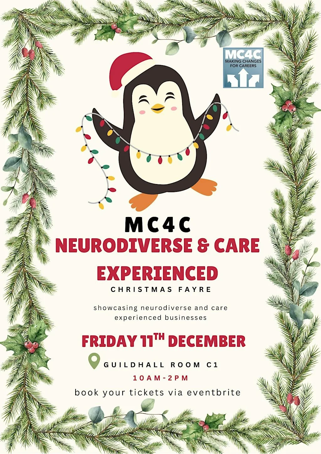 MC4Cs Neurodiverse & Care Experienced Christmas Fayre