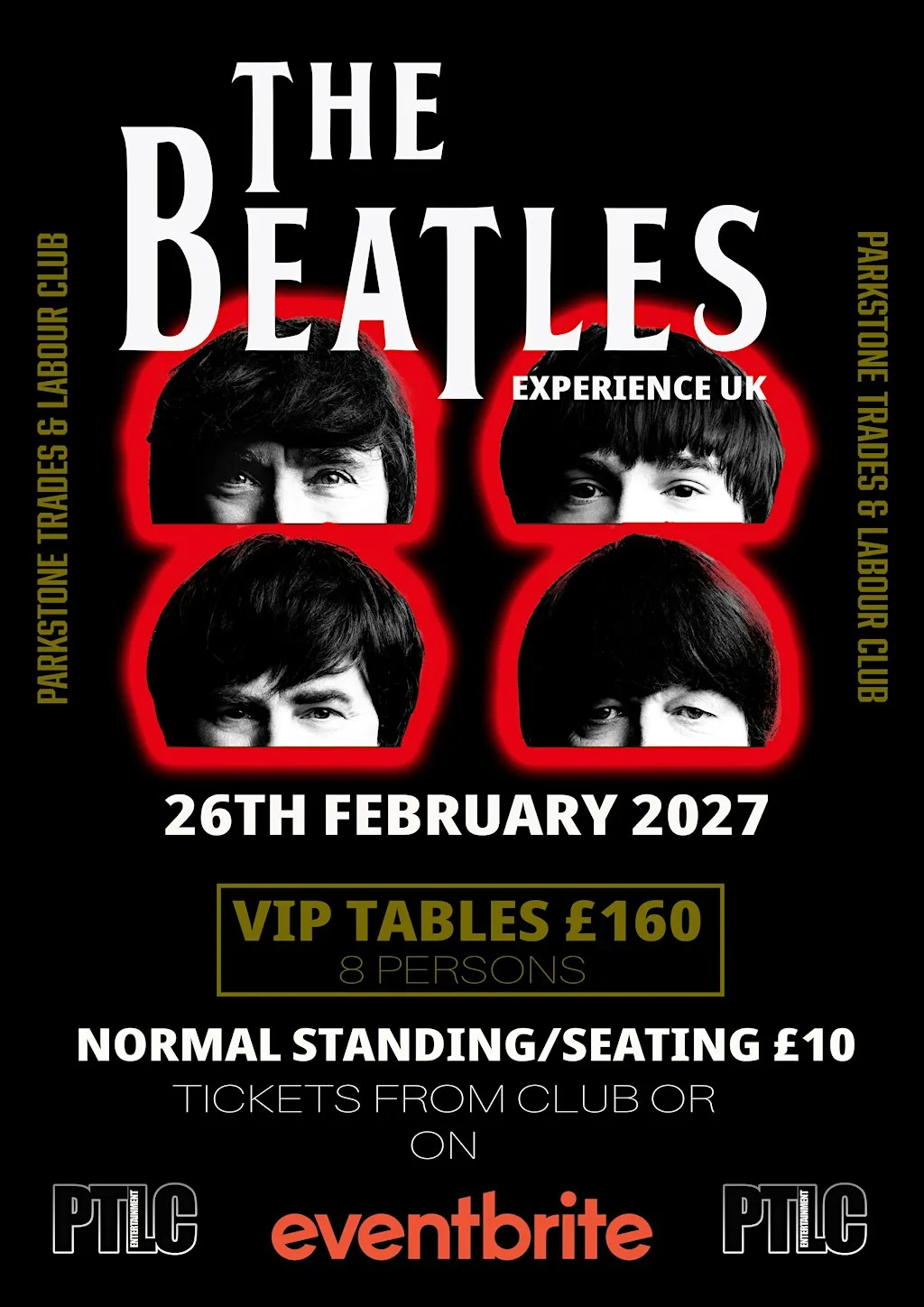 Classic hits from the Beatles performed by The Beatles Experience UK
