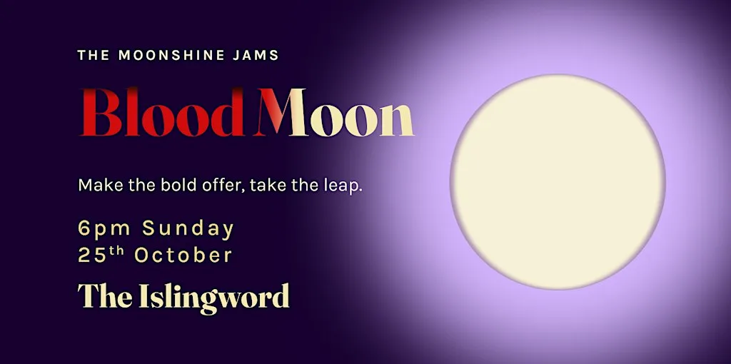 Moonshine Improv Jam: October - Blood