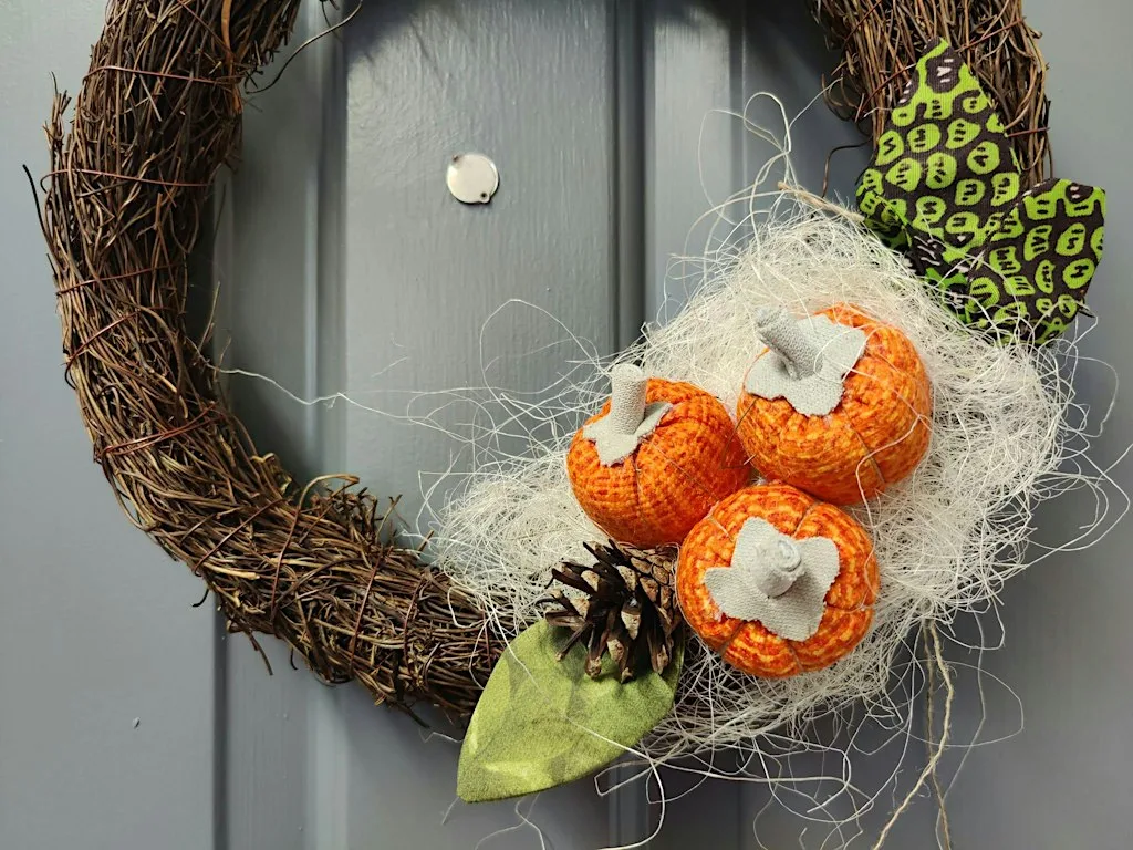 Autumn Fabric Wreath Making Workshop and Brunch at The Tynesider