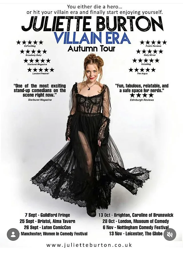 VILLAIN ERA - Juliette Burton at The Globe
