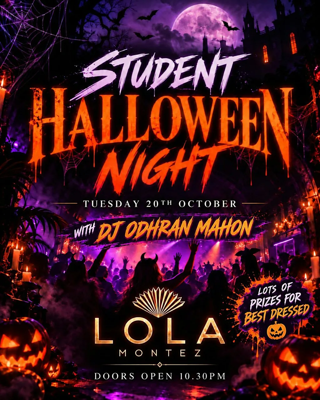 Halloween Fancy Dress at Lola's at Lola Montez