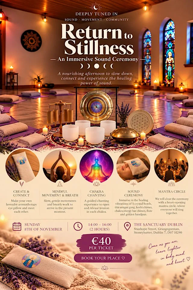 Return to Stillness — An Immersive Sound Ceremony at The Sanctuary