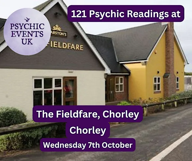 PSYCHIC READINGS NIGHT Wednesday 7th October, The Fieldfare
