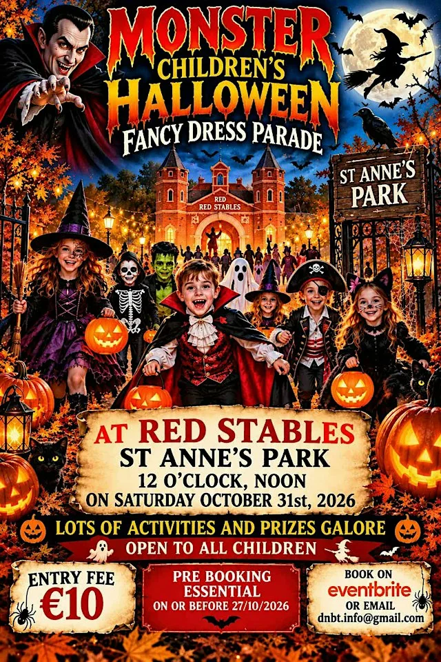 Monster Children's Halloween Fancy Dress Parade