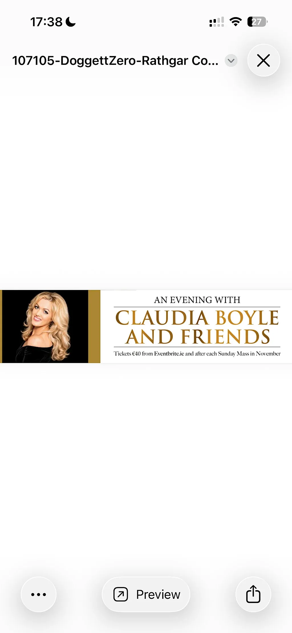 An Evening with Claudia Boyle in Aid of Friends of Kyuso at Church of the Three Patrons