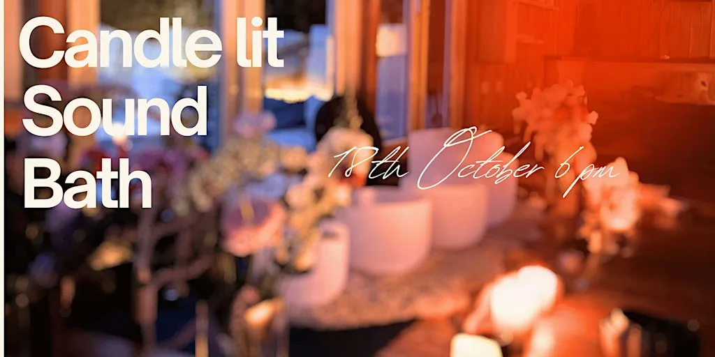 October Candle Lit Sound Bath