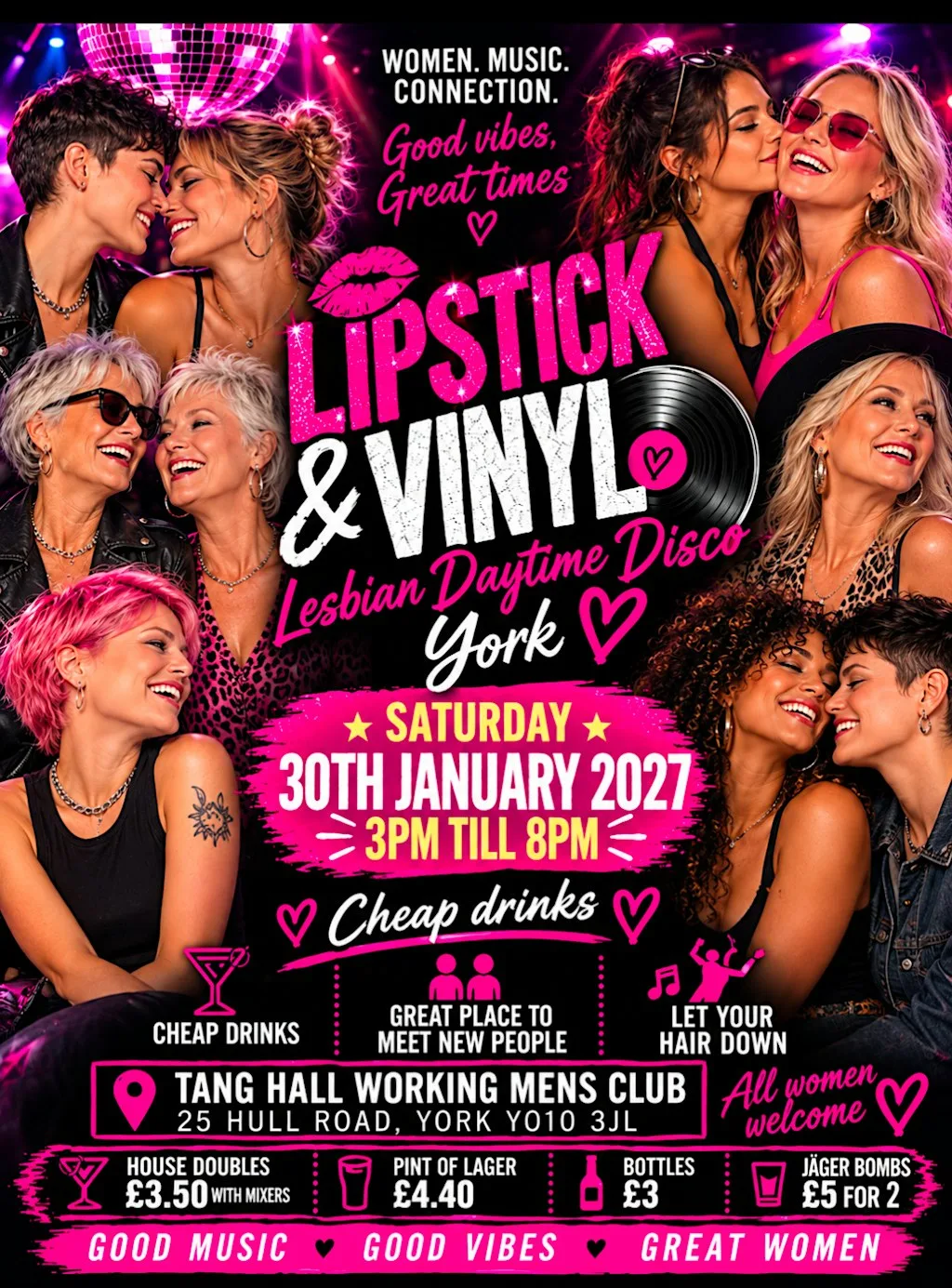 Lesbian daytime disco York