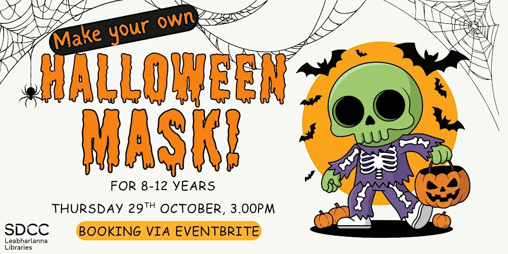 Make Your Own Halloween Mask! at Lucan Library