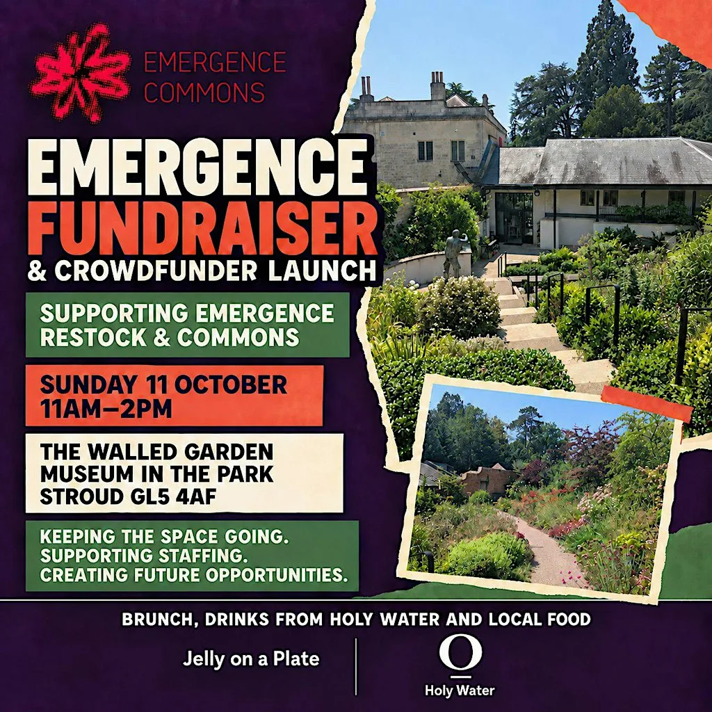 Emergence Commons Fundraiser: Brunch, DJs & Sustainable Fashion at Stratford Park