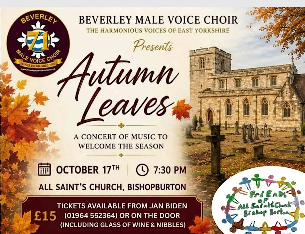 Beverley Male Voice Choir "Autumn Leaves"