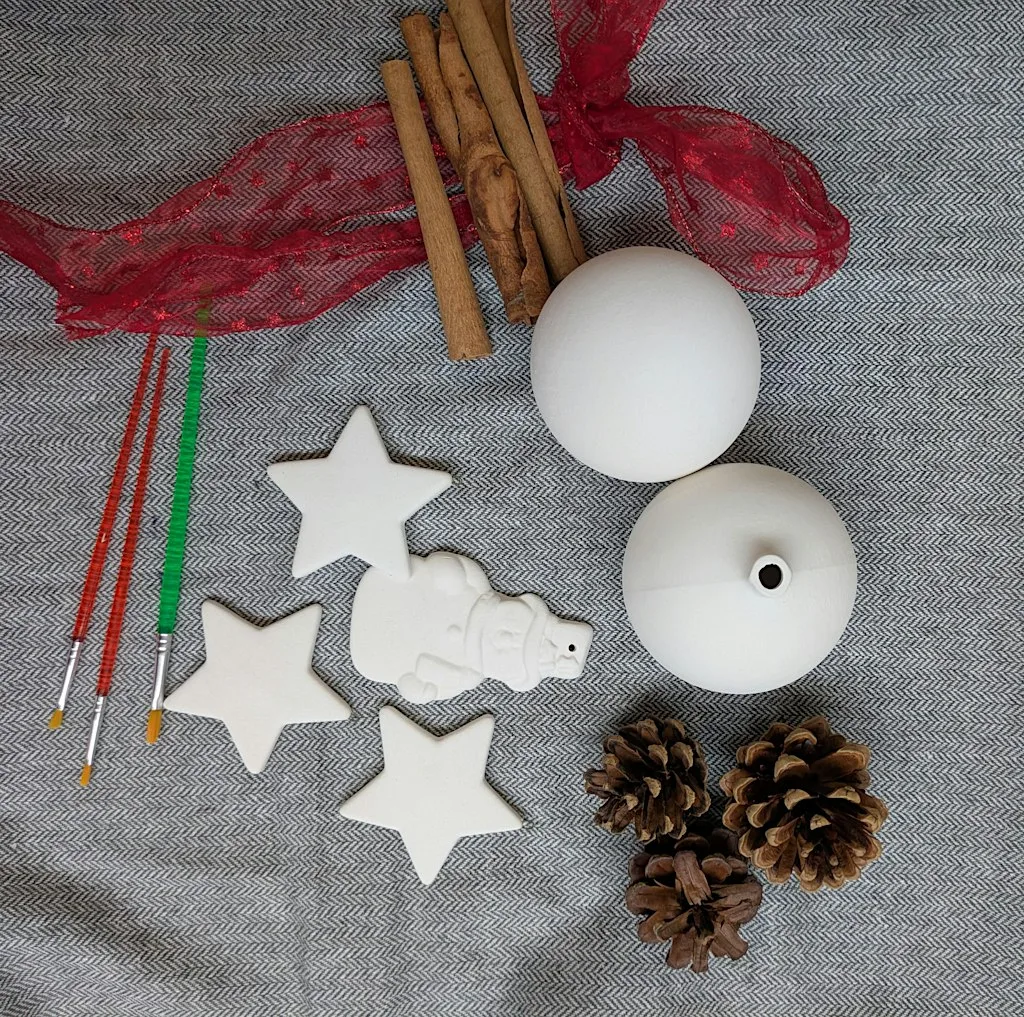 Festive Paint Your Own Baubles - Community Craft at City Business Park