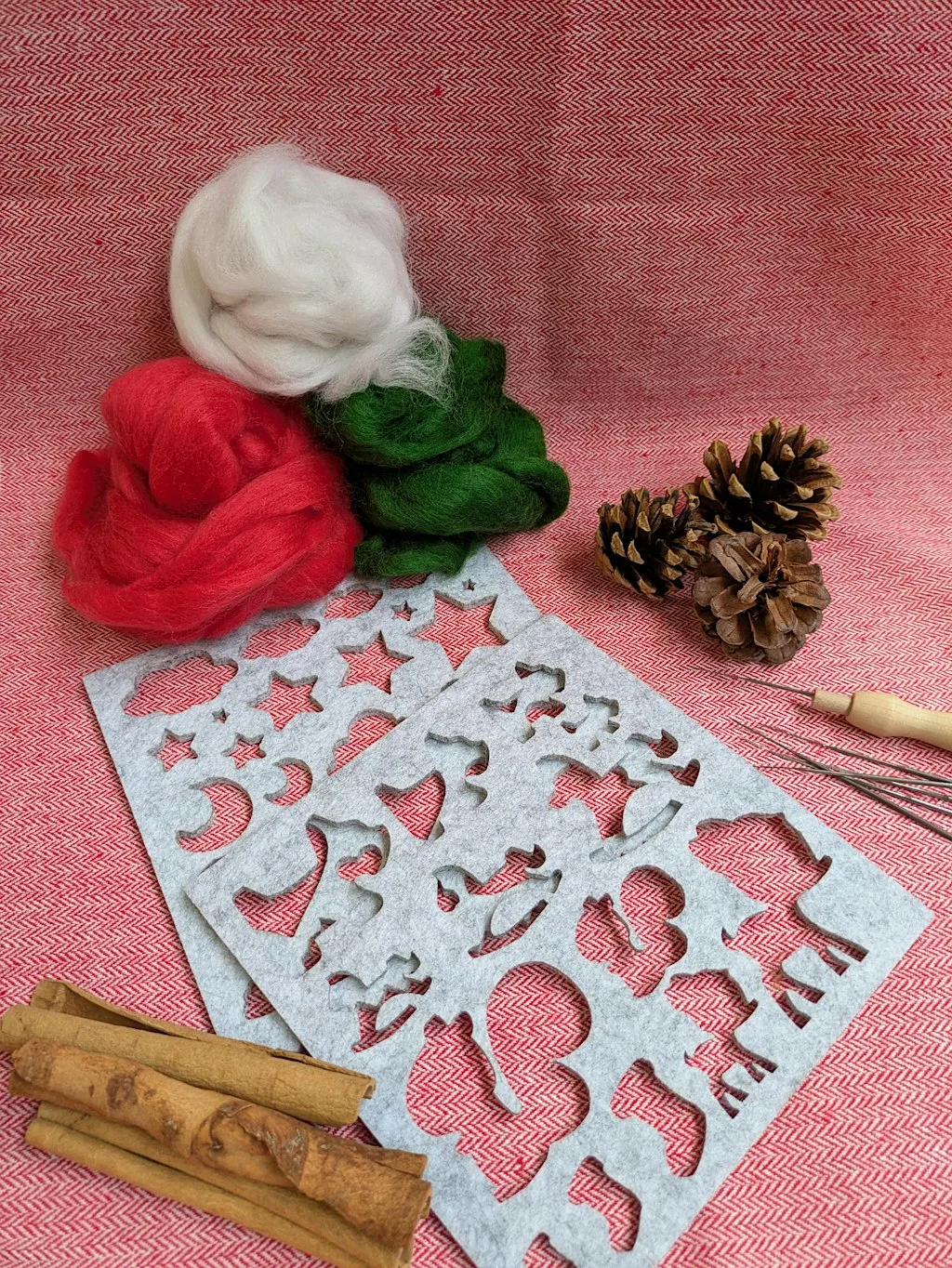 Festive Needlefelt Decorations - Community Crafts at City Business Park