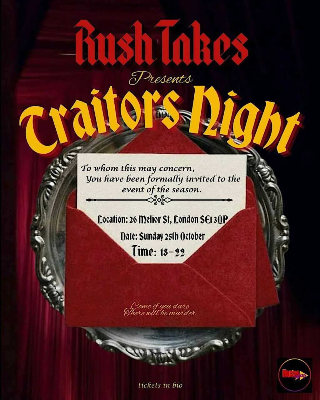 A...RUSH TAKES...Traitors Night ⏩️