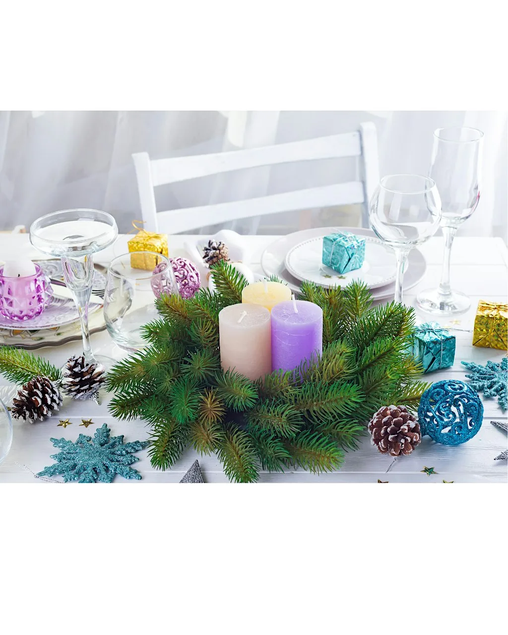 Festive Terracotta Centrepieces - Community Craft at City Business Park