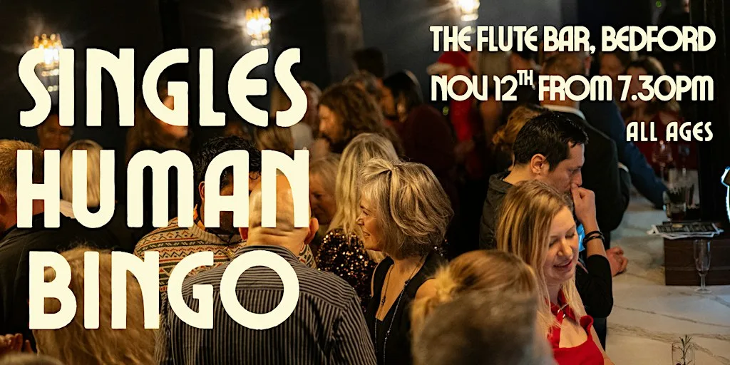 Singles Human Bingo - Cambridge (Half pizza included)
