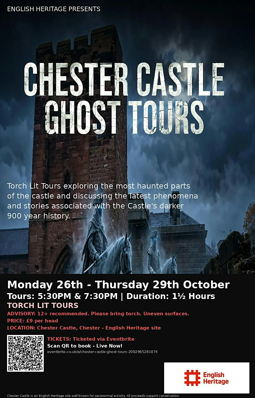Chester Castle Ghost Tours