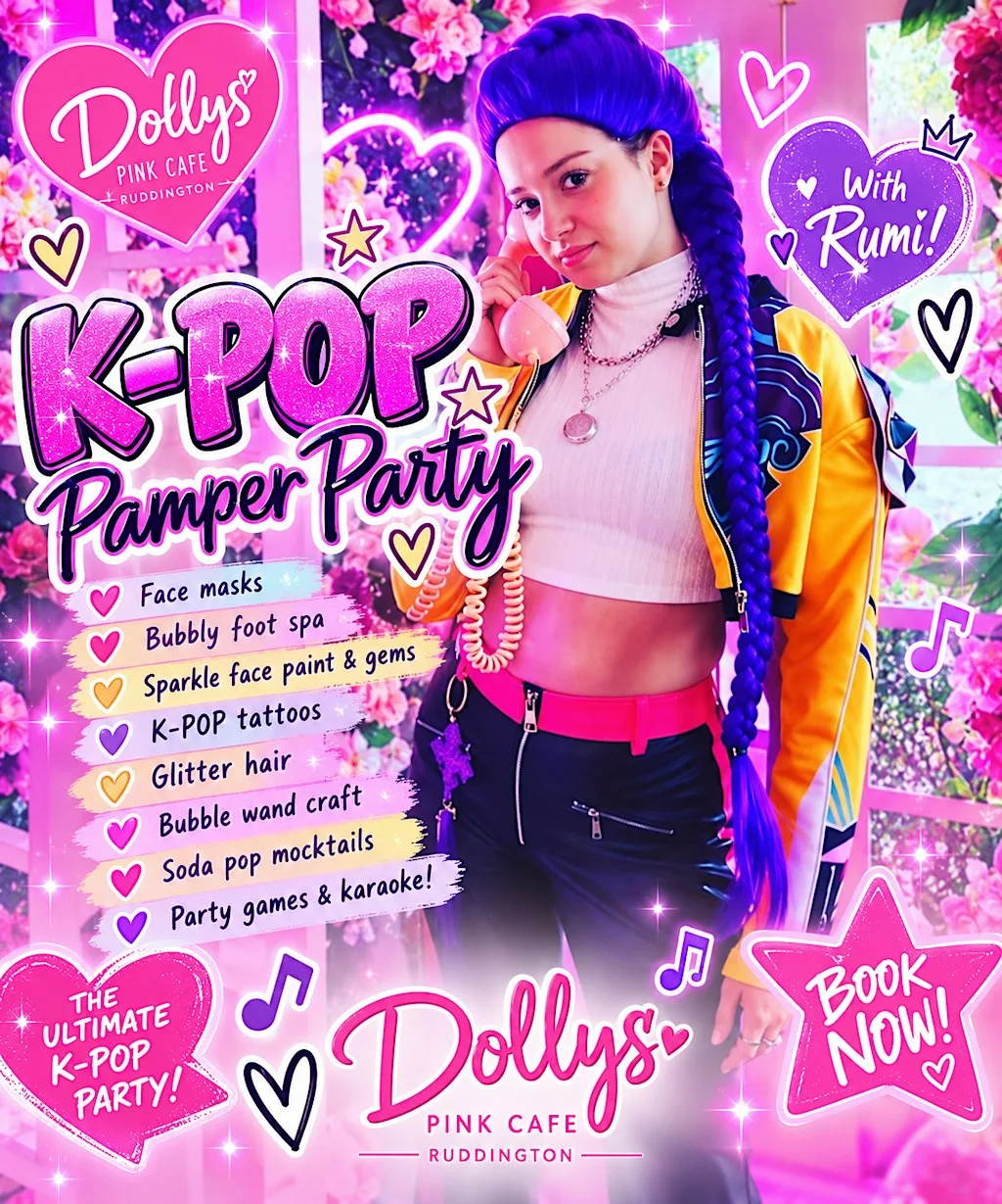 KPOP Pamper Party With Rumi at Dolly's