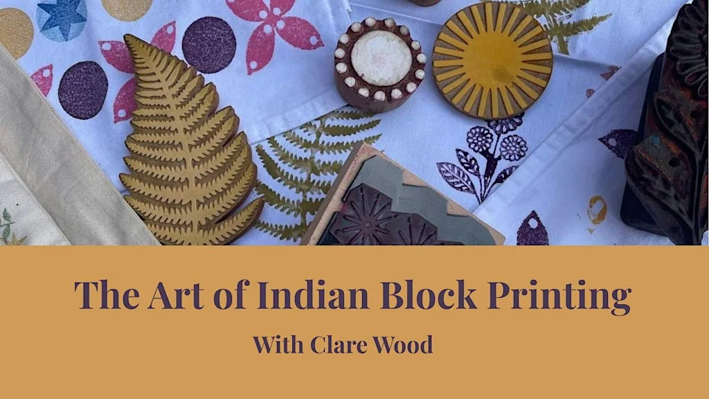 The Art of Indian Block Printing at 19 St Benedicts St