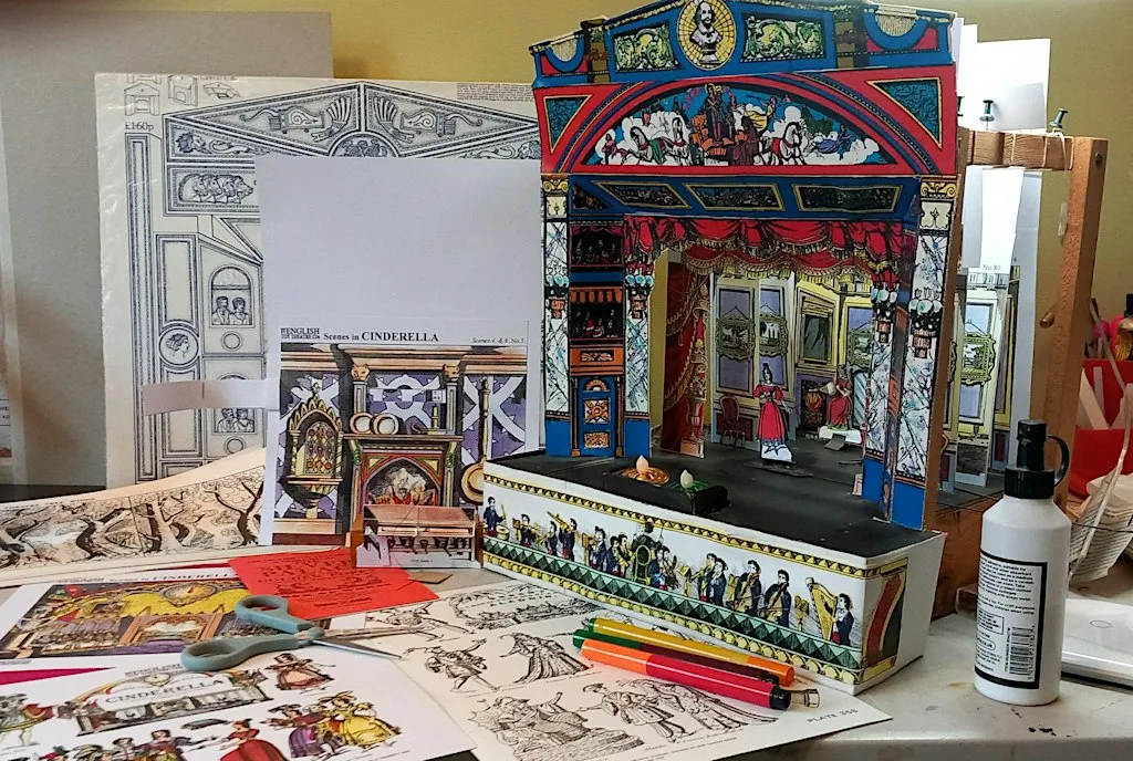 Toy Theatre Workshop at Renishaw Hall at Renishaw Hall & Gardens