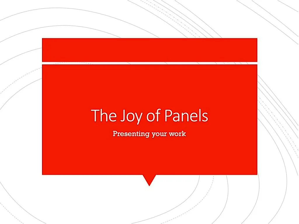 The Joy of Panels - Andrew Webster