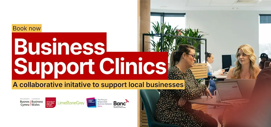 Business Support Clinics at University of South Wales, Newport Campus