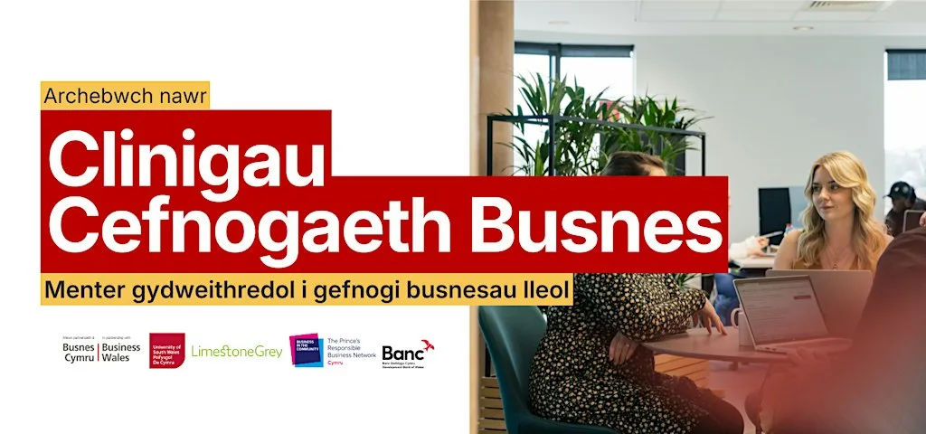 Clinigau Cymorth Busnes
