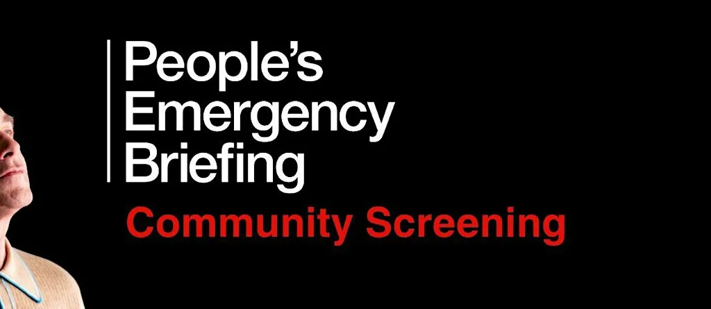 People's Emergency Briefing Film at Hempnall Village Hall