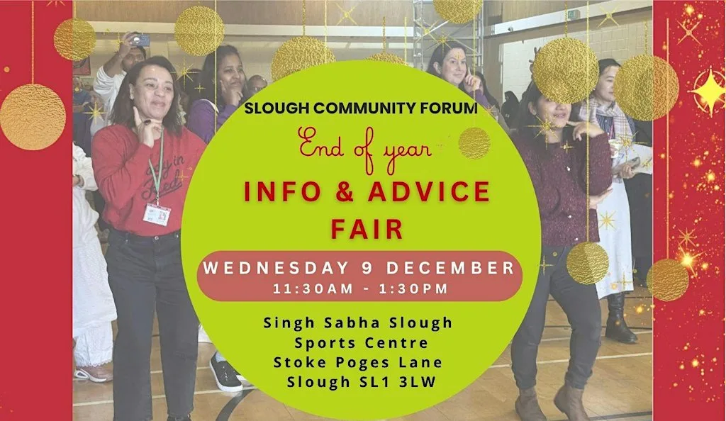 SCF: Info & Advice Fair at Singh Sabha Slough Sports Centre