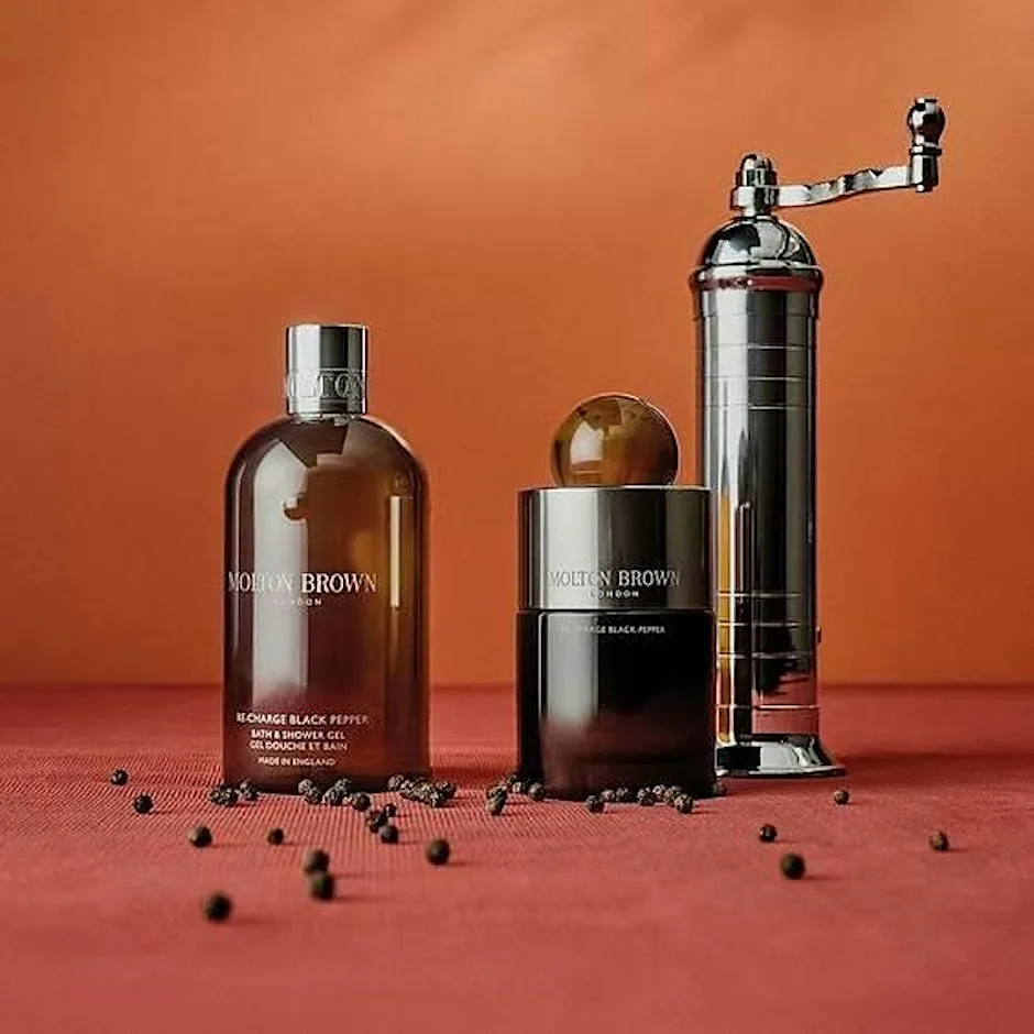 Molton Brown Fragrance & Wine Experience with Re-Charge Black Pepper at Molton Brown Edinburgh