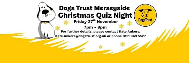 Dogs Trust Merseyside Christmas Quiz Night at Dogs Trust Merseyside Rehoming Centre