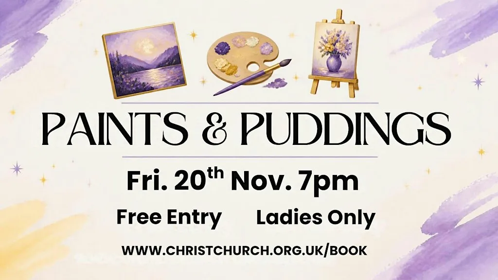 Ladies Paints and Puddings at Christ Church