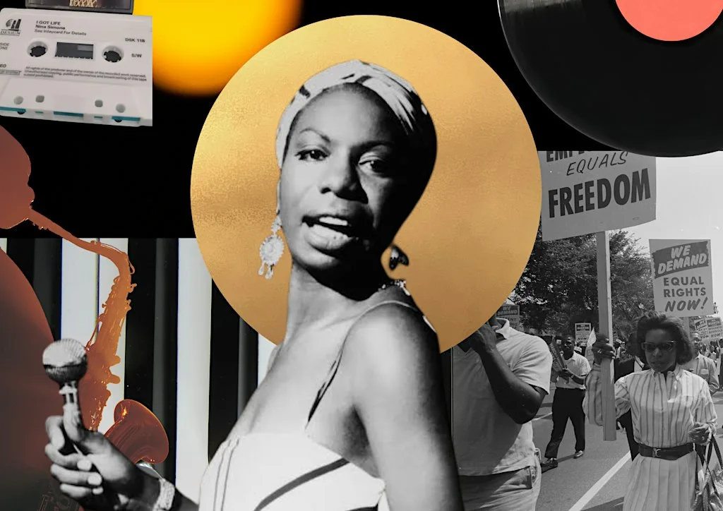 Icons of Black History – creative collage