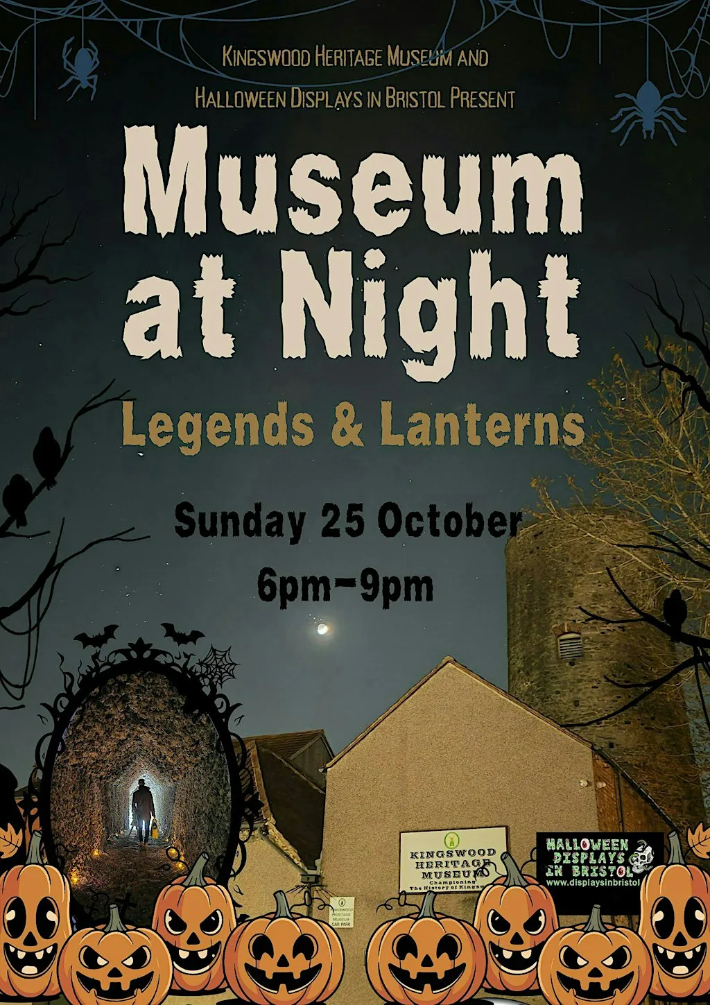 Museum At Night - After Dark At The Grottoes - Kingswood Heritage Museum at Kingswood Heritage Museum