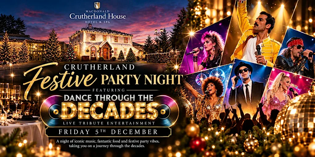 Decades Tribute Night at Macdonald Crutherland House