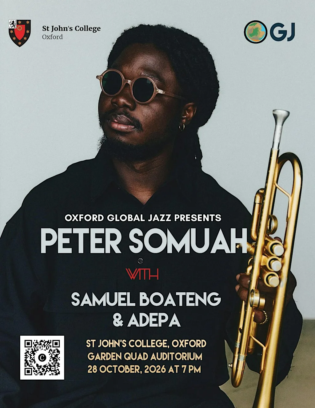 Oxford Global Jazz: Peter Somuah with Samuel Boateng & Adepa