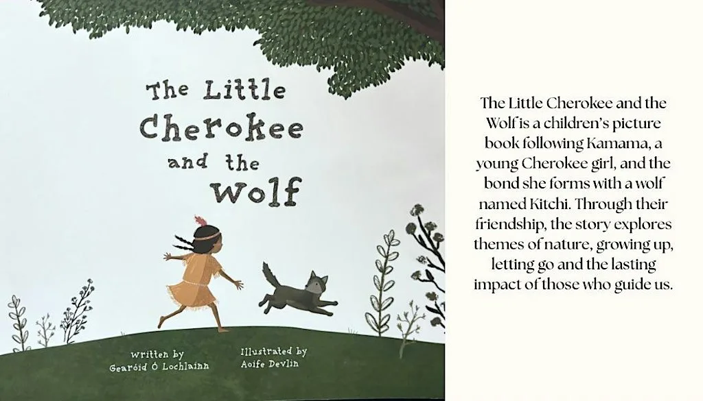 Kids Reading - The Little Cherokee and the Wolf at The Secret Bookshelf