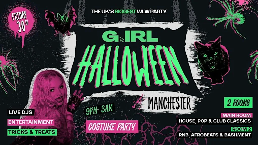 G.IRL Halloween | WLW+ Costume Party Club Night LGBTQ+ at Lost Weekend, (Shack Basement)