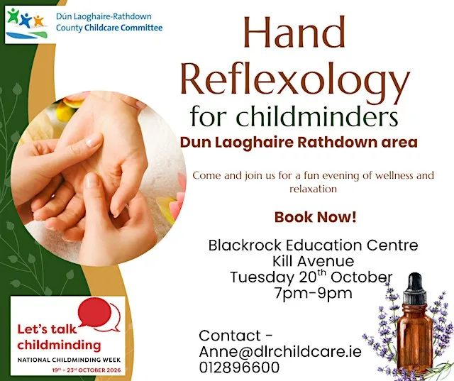 Hand Reflexology for Childminders in DLR area