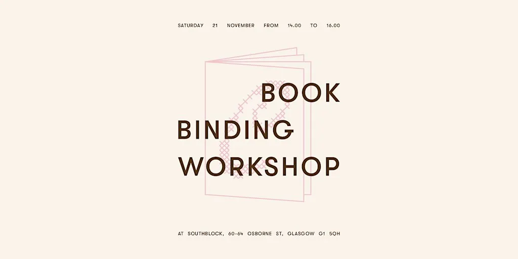 Bookbinding Workshop: Embroidered Notebook