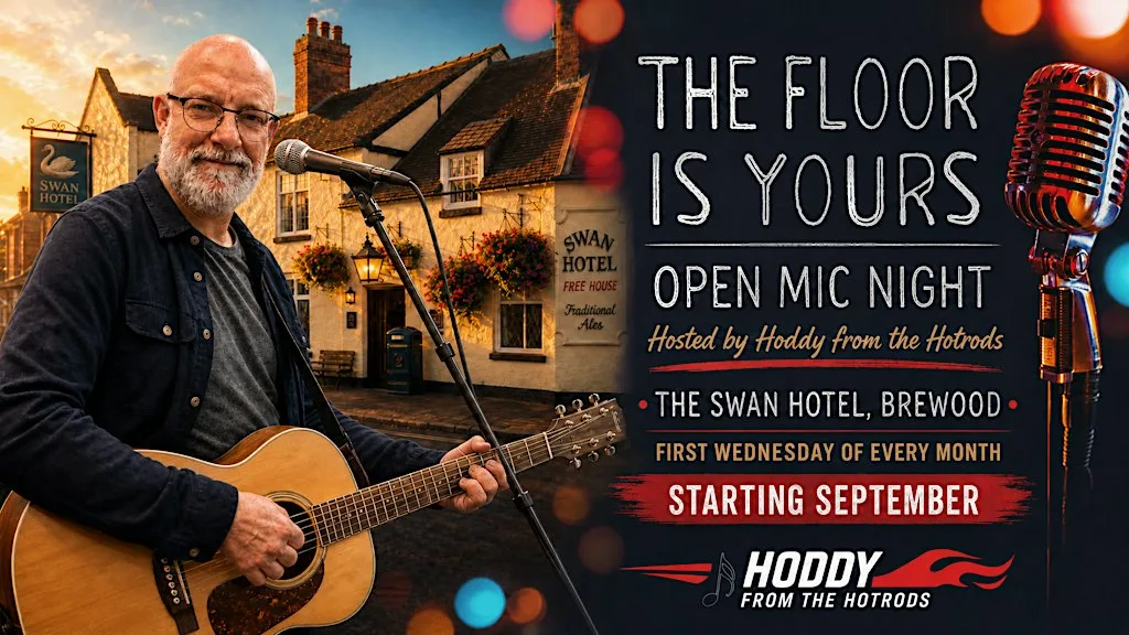 Open Mic Night - The Swan Hotel, Brewood at The Swan Hotel