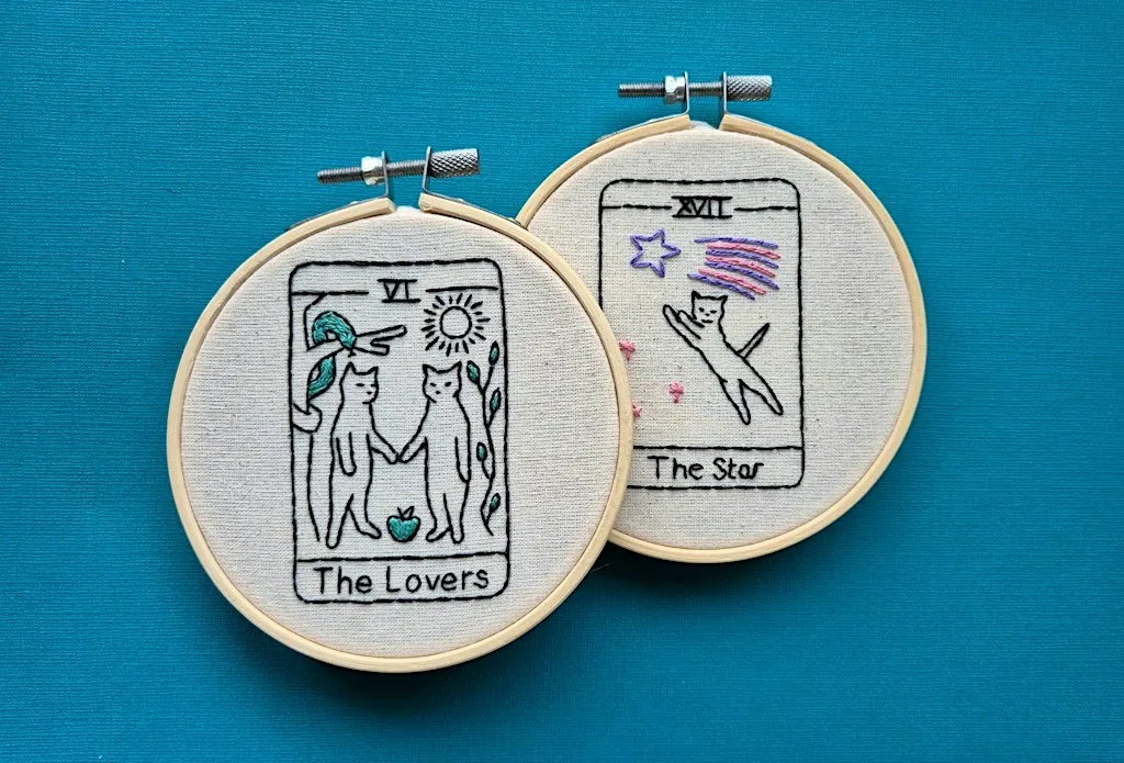 Halloween Special: Cat Embroidery Workshop