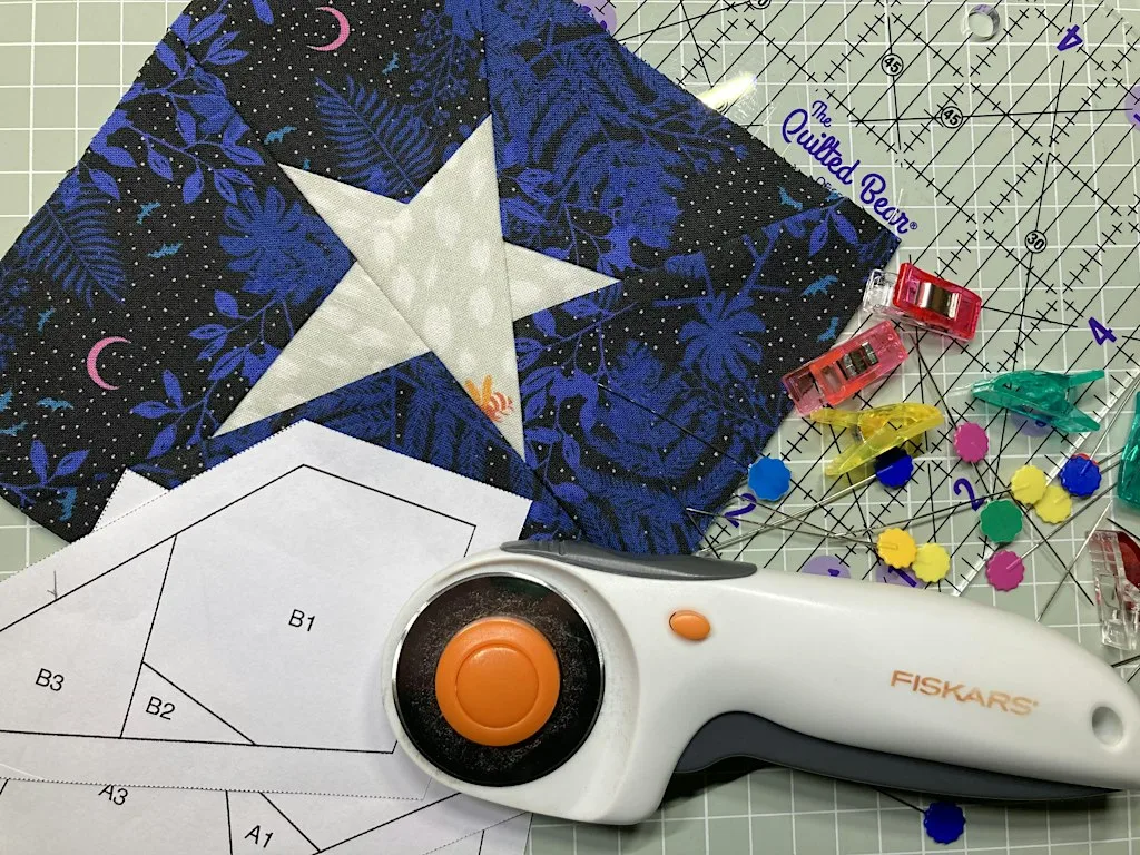 Sewing machine class- Foundation paper piecing