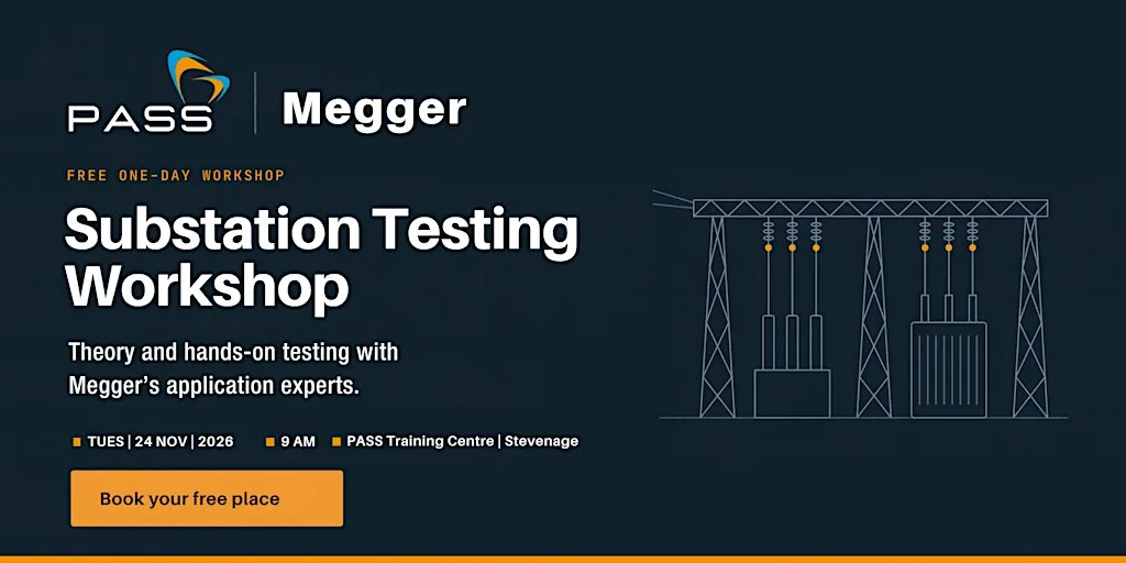Substation Testing Workshop with Megger | PASS Stevenage Training Centre