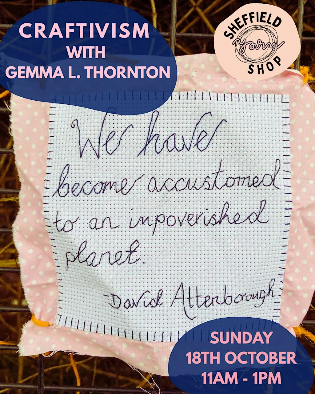 Craftivism with Gemma Thornton