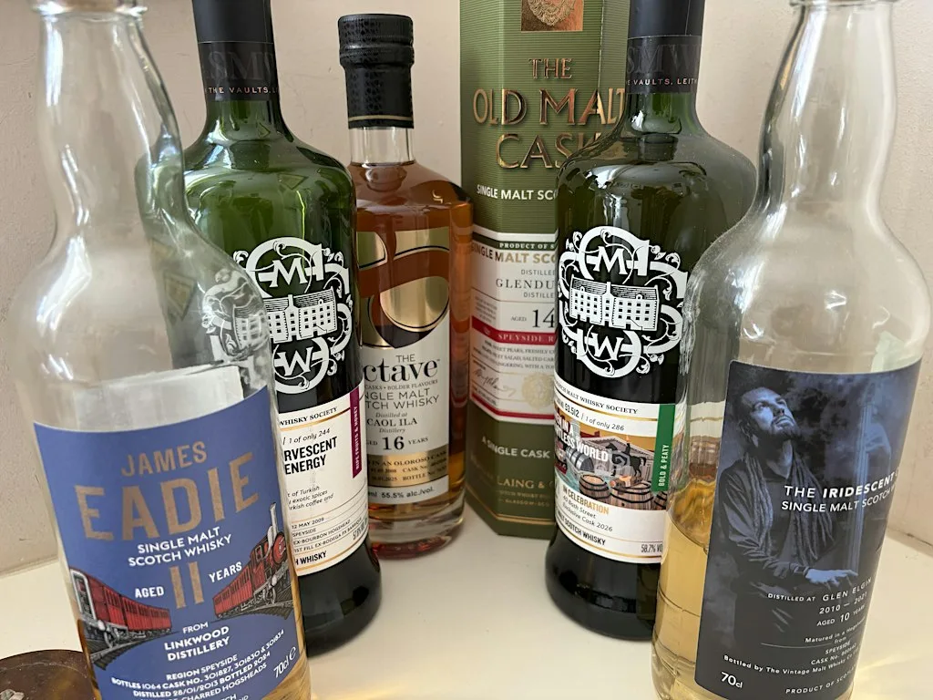 The Indie Whisky Club: Six independent bottlings, one great evening.